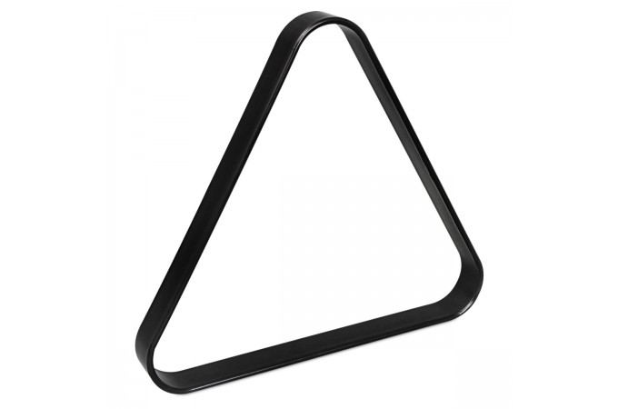 Треугольник для русского бильярда Стандарт пластик черный ø68мм