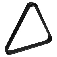 Треугольник для русского бильярда УСИЛЕННЫЙ пластик черный ø68мм