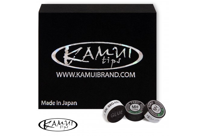 Наклейка для кия Kamui Snooker Black ø11мм Medium/Hard 1шт.