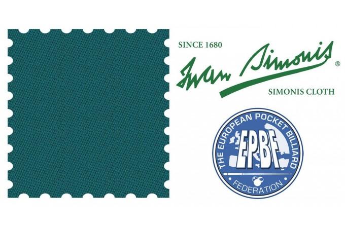 Сукно Iwan Simonis 760 195см Blue Green
