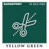 Отрез 2.2 х 1.98м бильярдного сукна  Eurosprint 45 Rus Pro Yellow Green