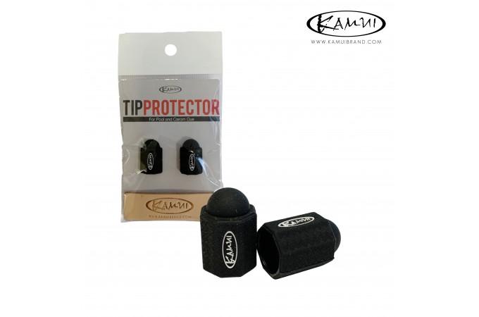 Набор для защиты бильярдной наклейки Kamui Tip Protector/Tip Burnisher ø11.75-14мм черный
