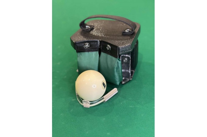 Бильярдный тренажер СВОЯК зеленый мешочек 1шт.