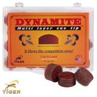 Наклейка для кия Tiger Dynamite ø14мм Hard 1шт.