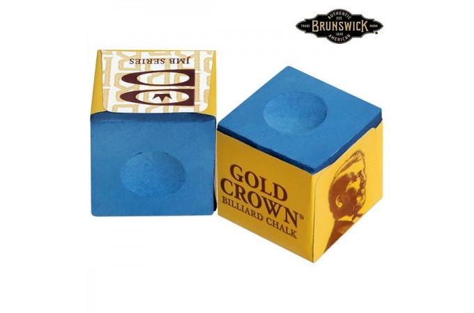 Мел Brunswick Gold Crown Blue 1шт.
