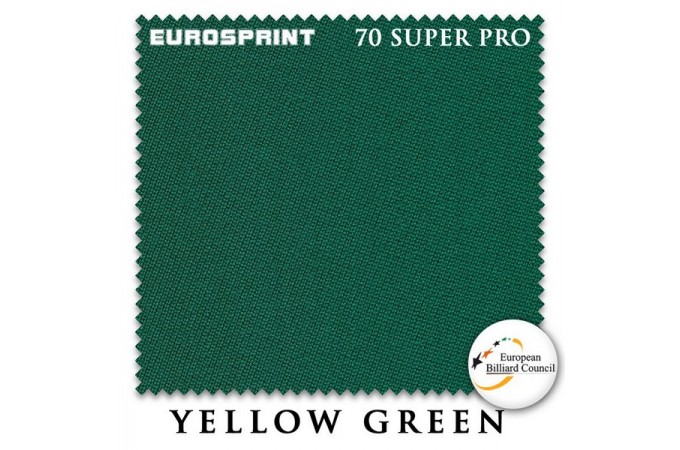 Сукно Eurosprint 70 Super Pro 198cм Yellow Green