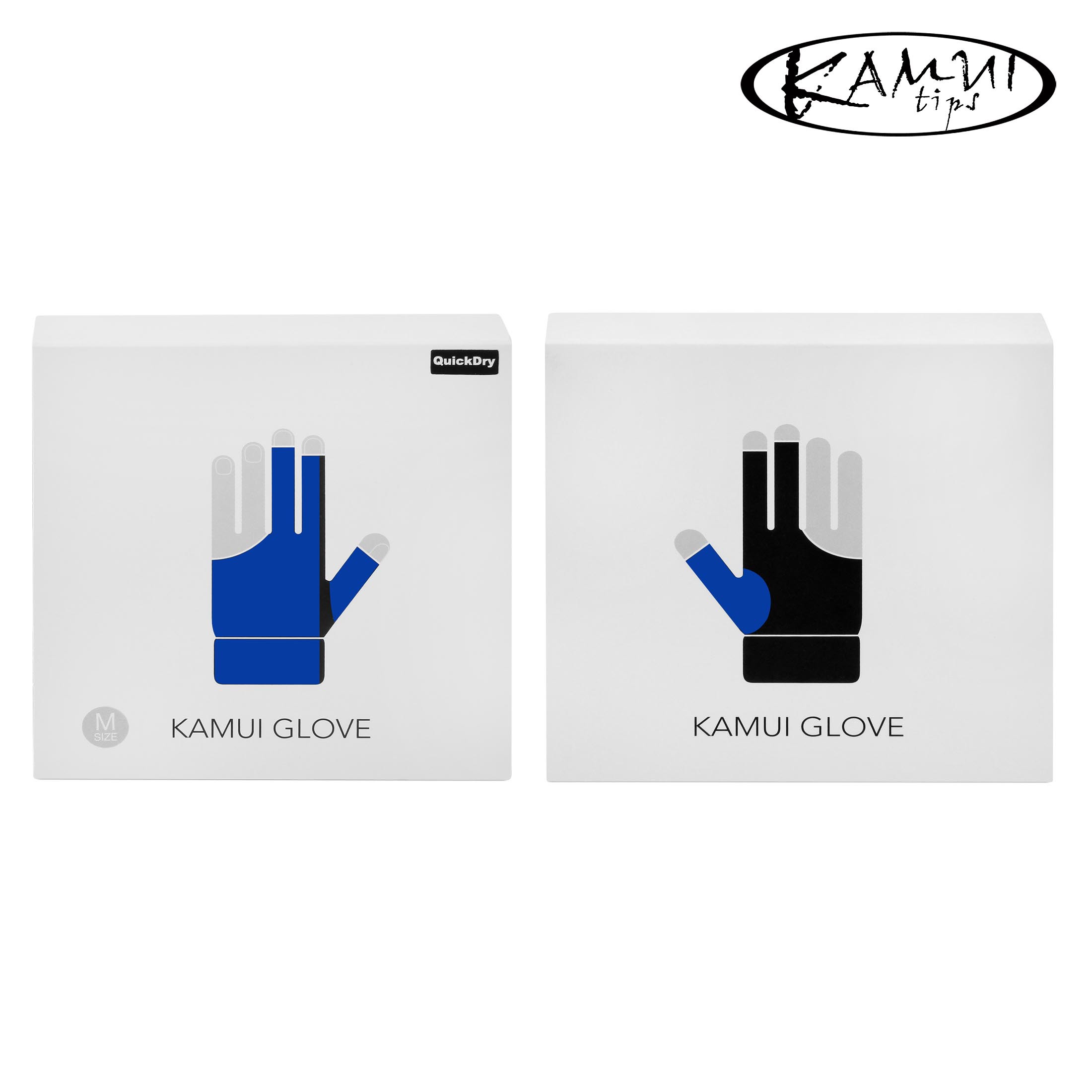 Перчатка Kamui QuickDry синяя правая (для левши) L