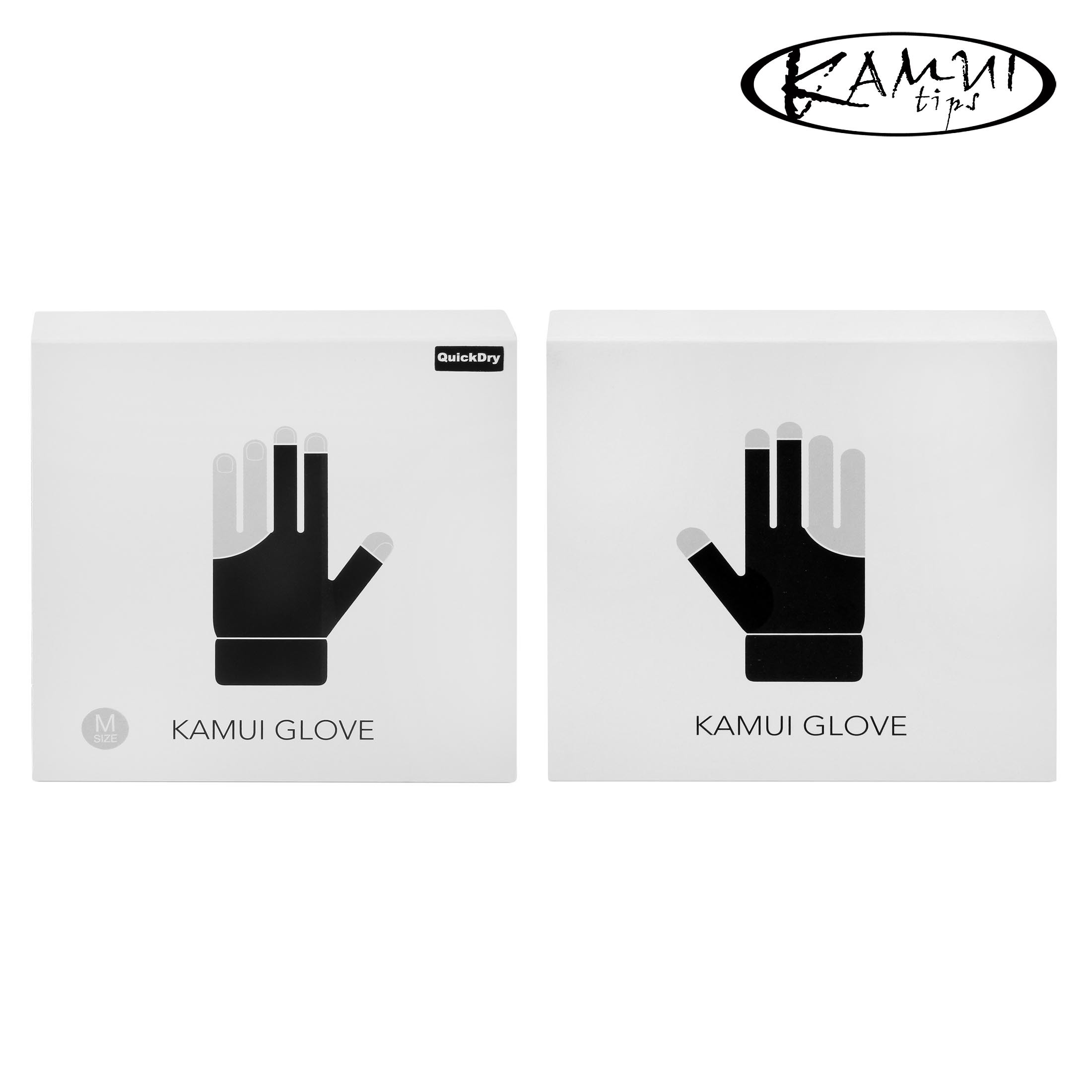 Перчатка Kamui QuickDry черная правая (для левши) L