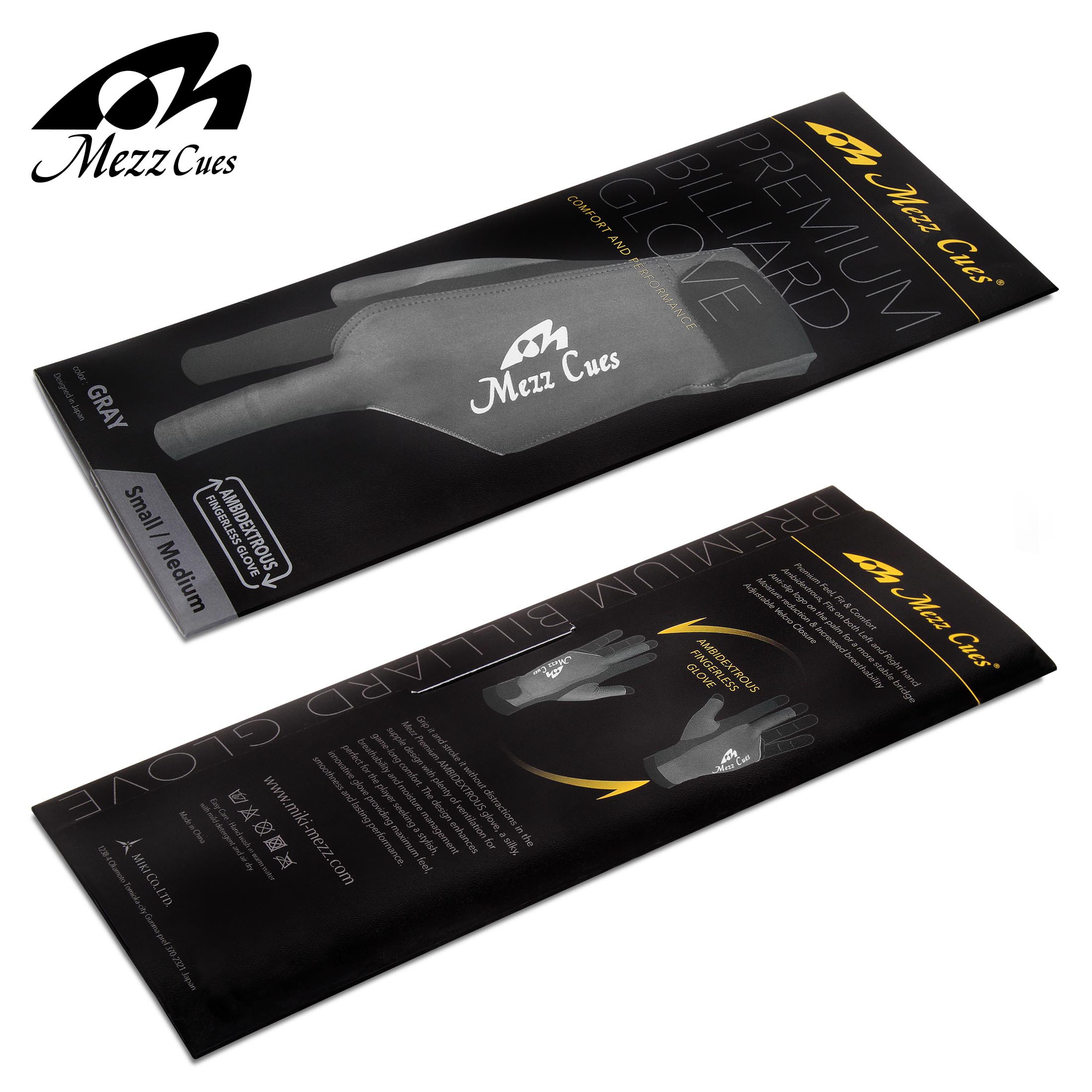 Перчатка MEZZ Premium MGR-H серая S/M
