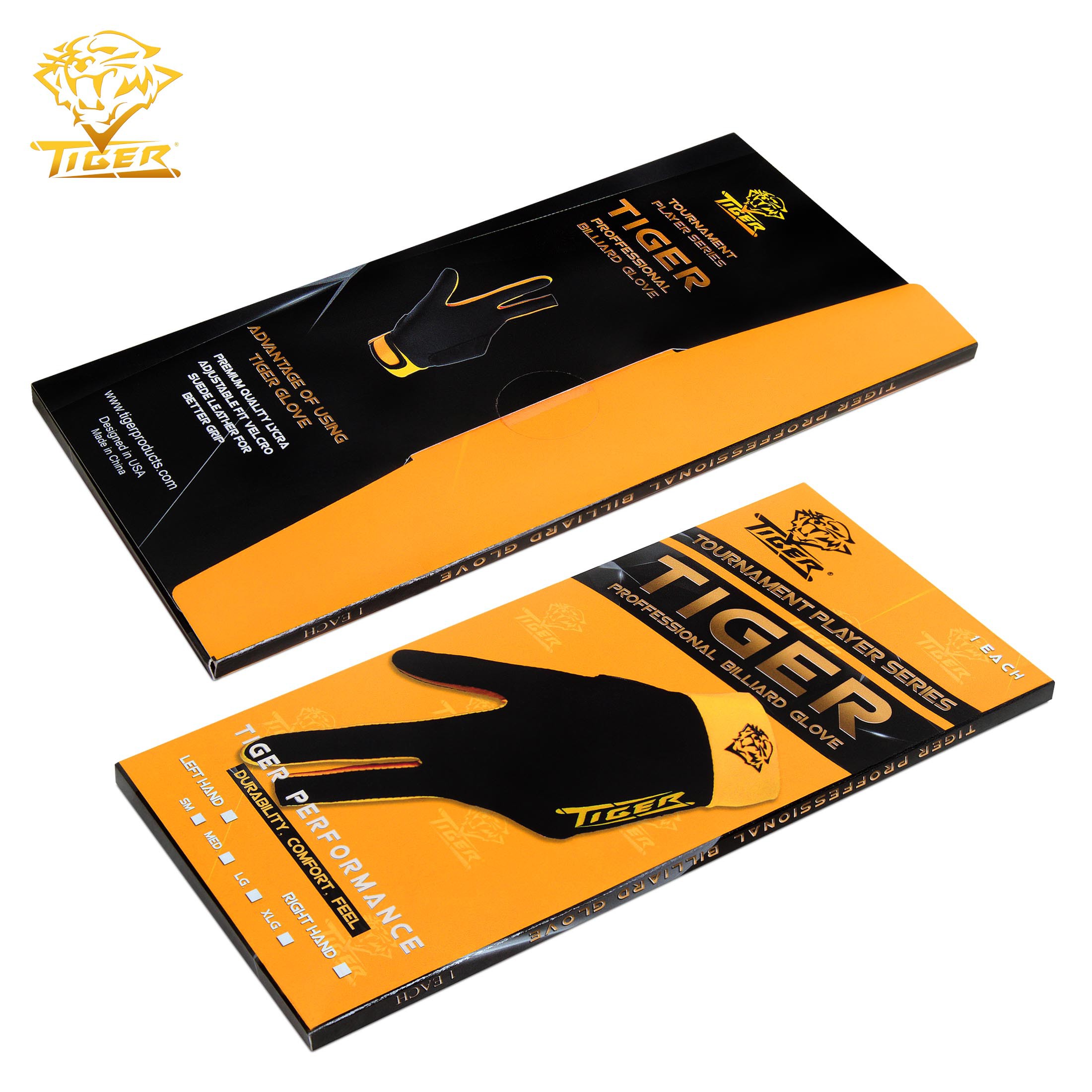Перчатка Tiger Professional Billiard Glove правая L (для левши)