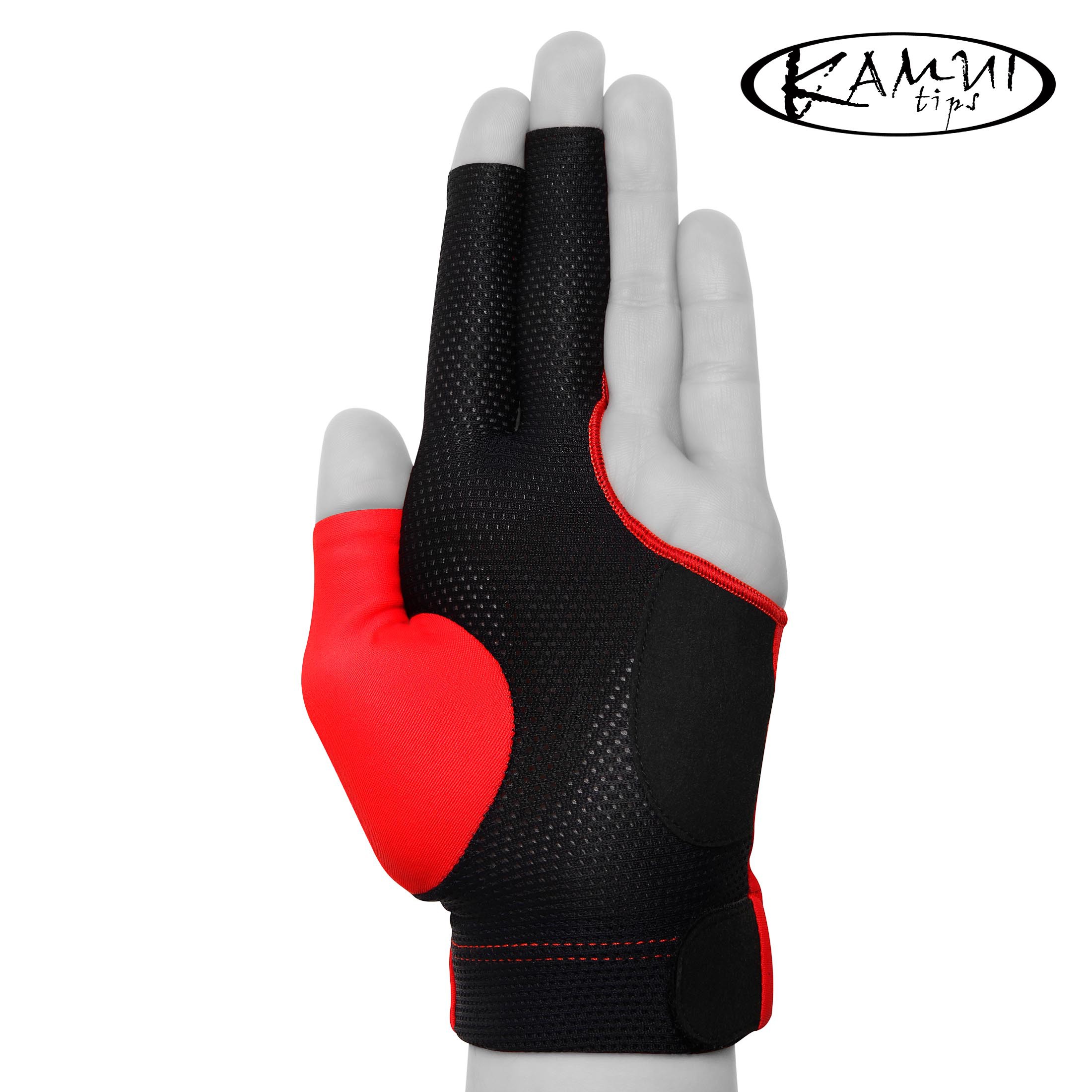 Перчатка Kamui QuickDry красная/черная левая XXL