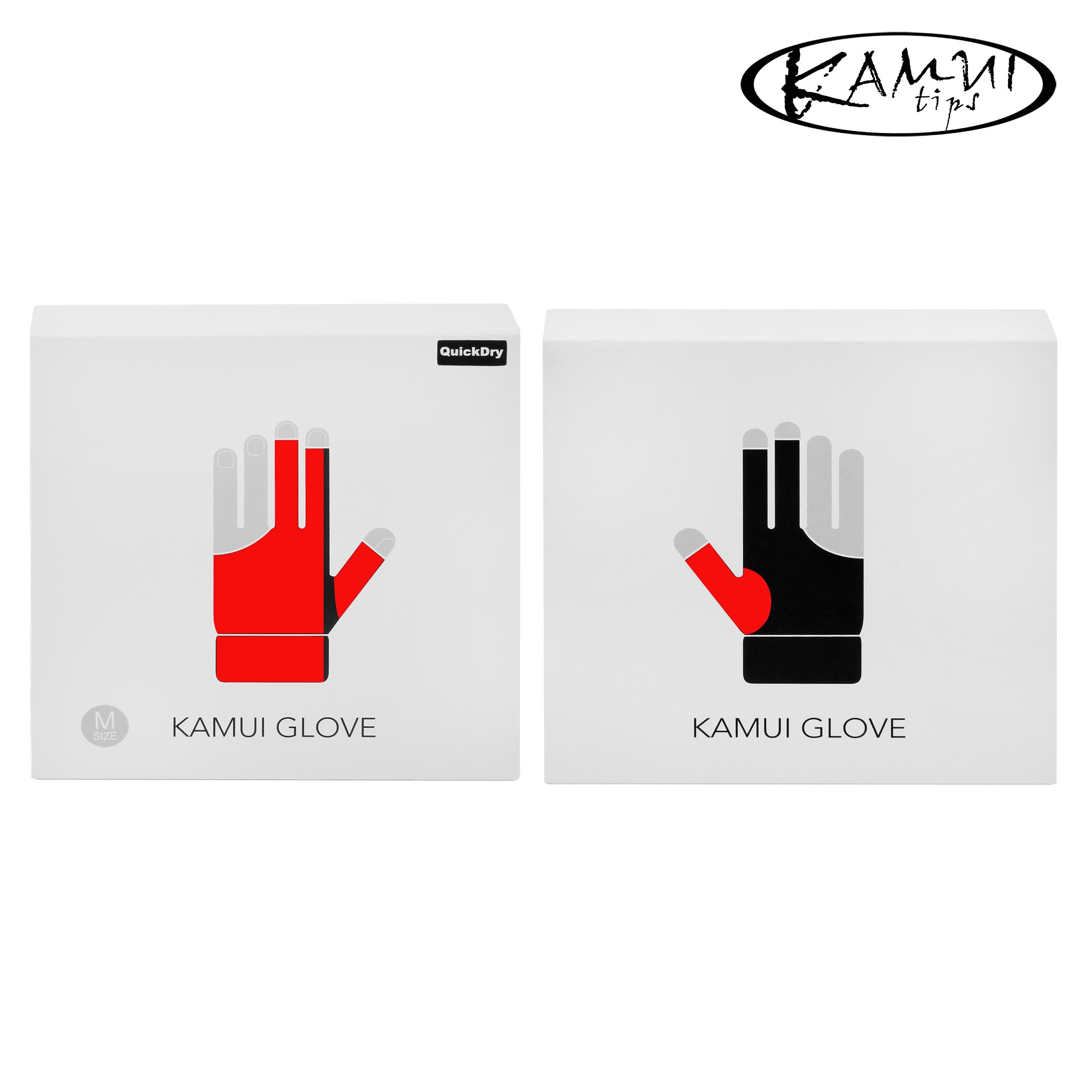 Перчатка Kamui QuickDry красная/черная левая XXL