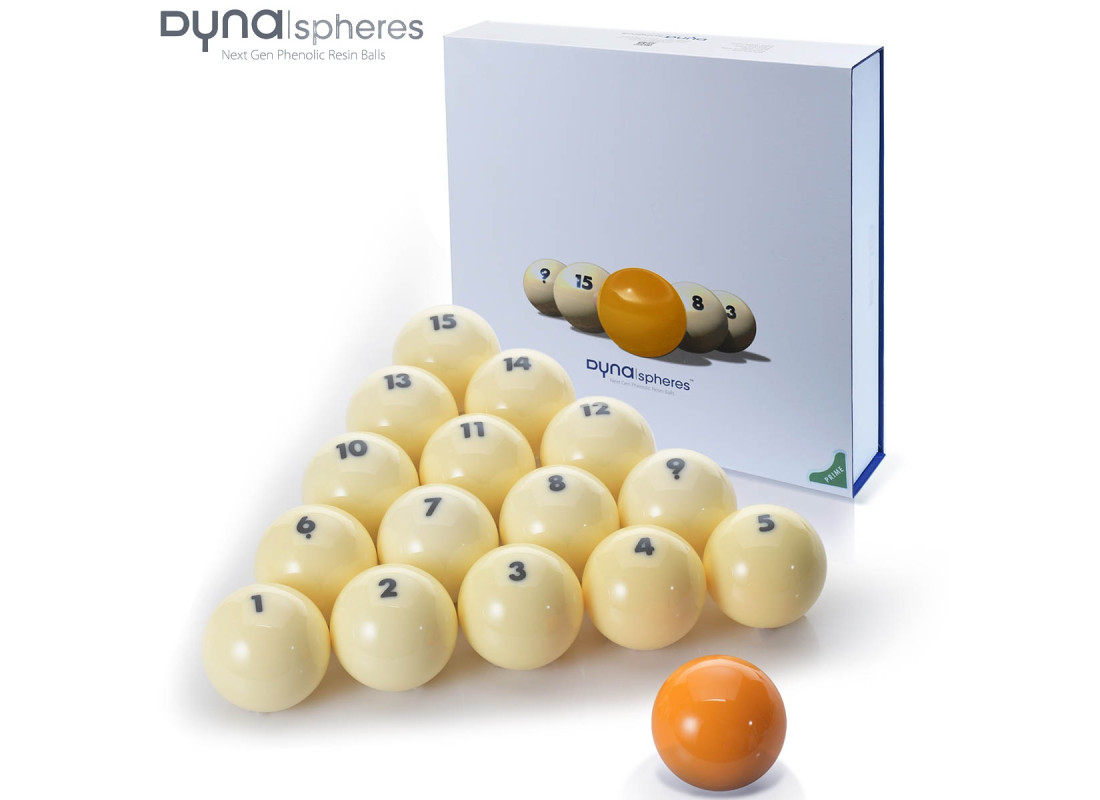 Шары для пирамиды Dynaspheres Prime Pyramid Next Gen ø67мм, желтый биток